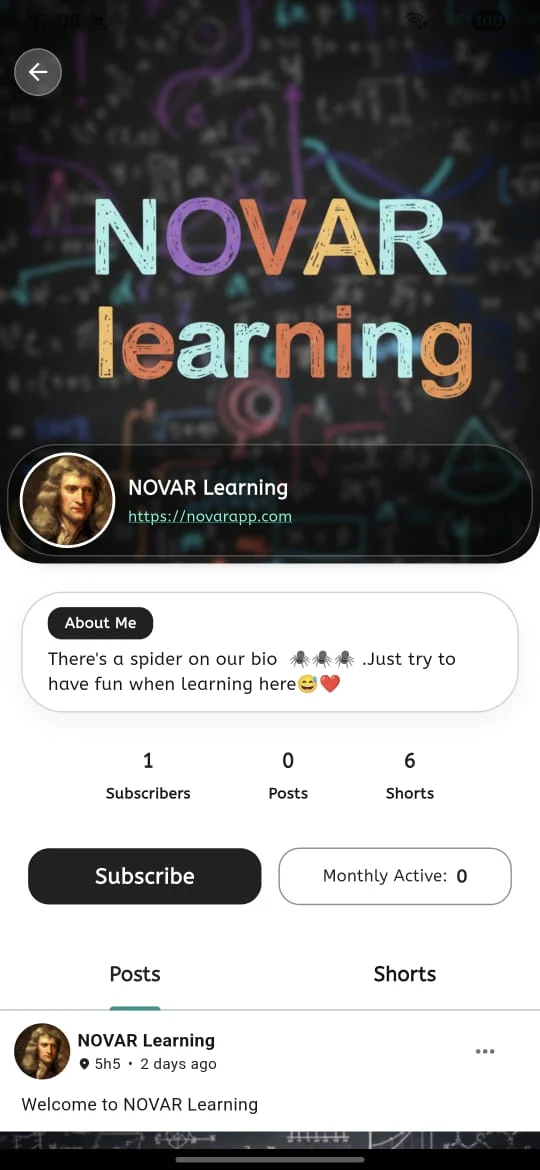 NOVAR screenshot