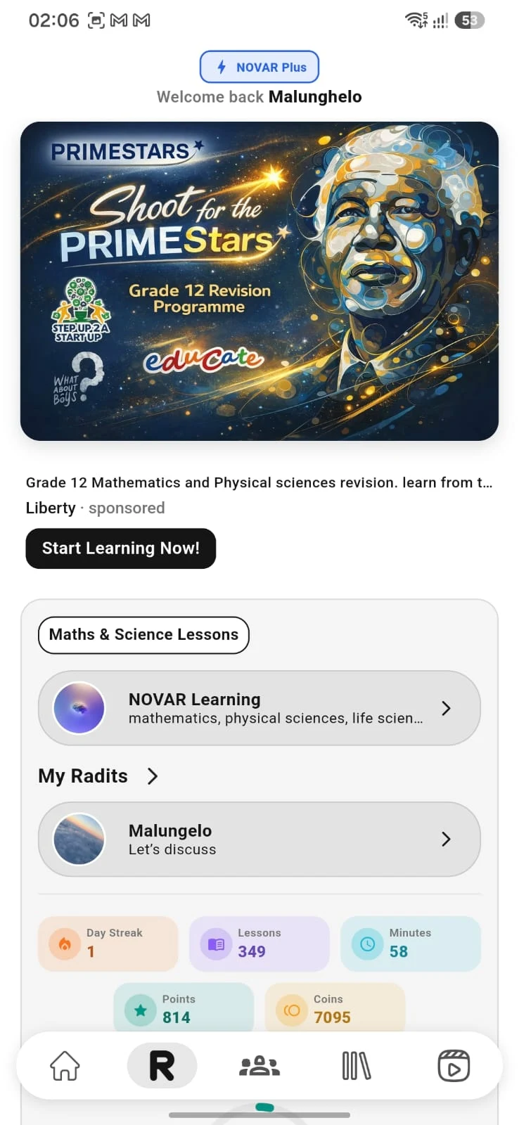 NOVAR screenshot